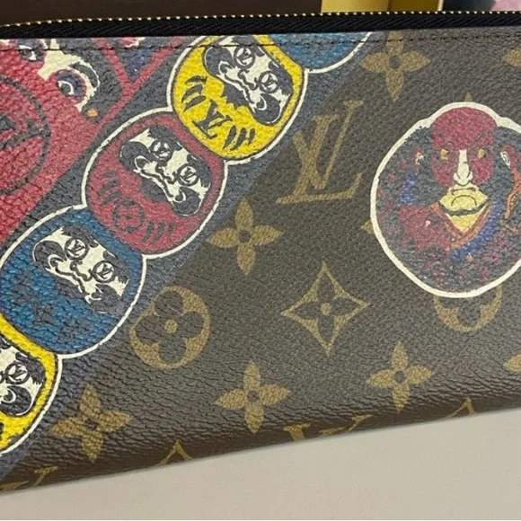 Louis Vuitton Ling wallet monogram kabuki Dharma Yamamoto Kamasii - Picture 10 of 13